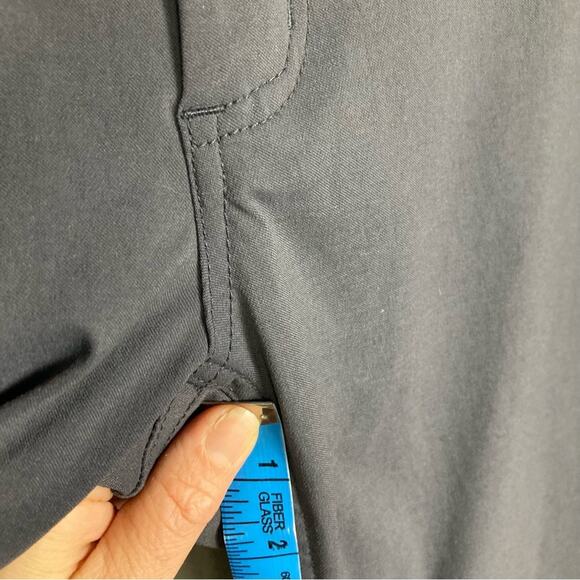 Prana convertible pants women's size 8 gray Monarch capri GORPcore Granola hike - Picture 10 of 11